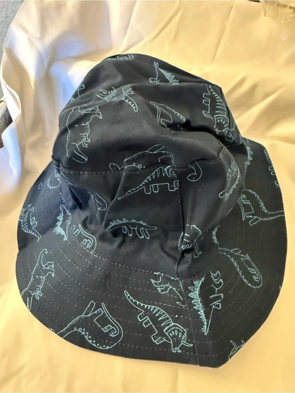 Navy Blue Kids' Dinosaur Bucket Hat